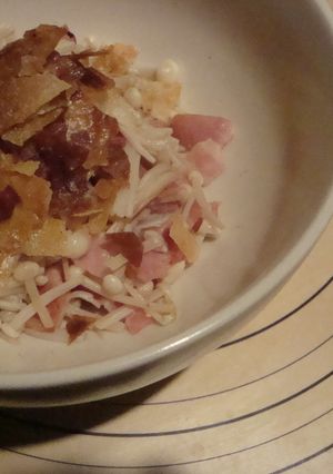 パリパリ♪えのきとベーコンの炒め物-レシピのメイン写真