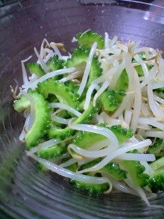 ゴーヤともやしの中華サラダ-レシピのメイン写真