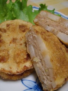☆レンコンのはさみ揚げ☆-レシピのメイン写真