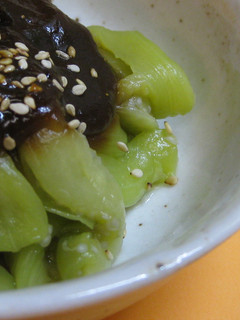茹で茄子の味噌かけ-レシピのメイン写真