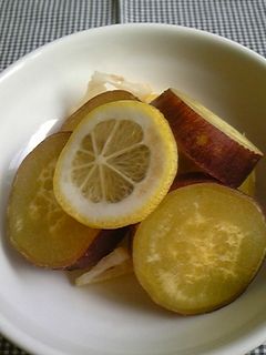 さつま芋のはちみつレモン煮-レシピのメイン写真