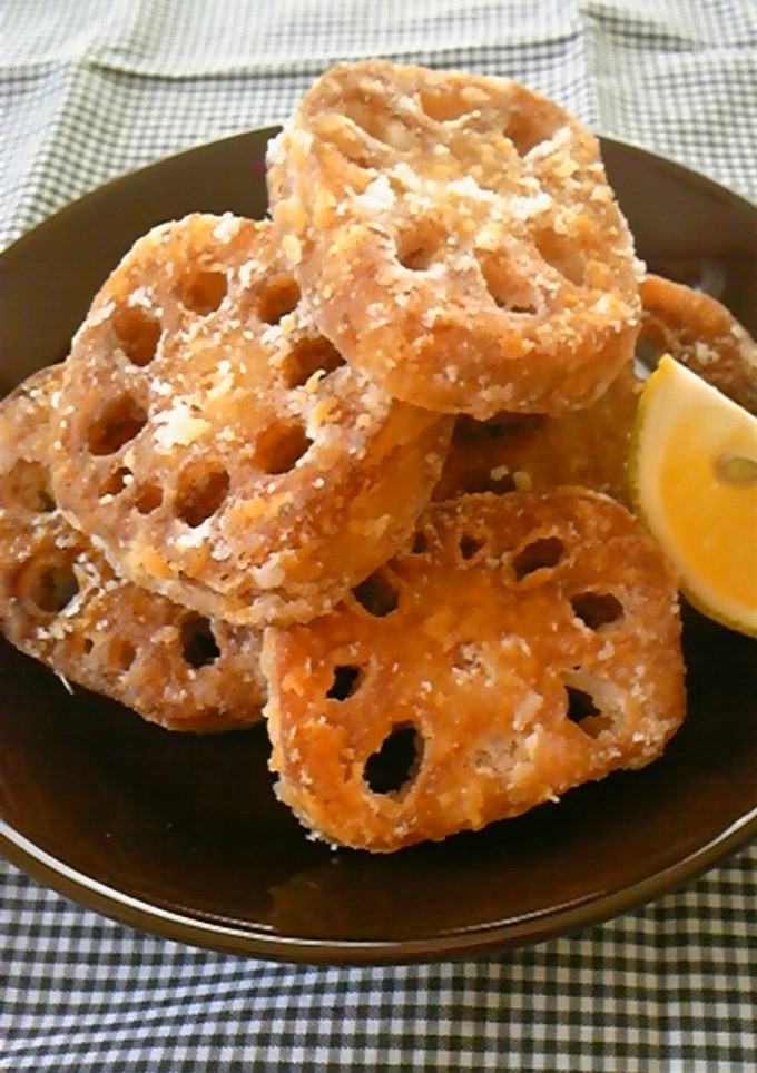 れんこんの唐揚げ-レシピのメイン写真