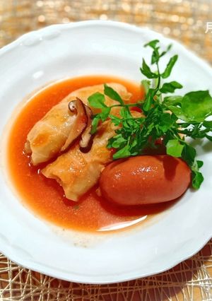 キャベツだけ！ロールキャベツ-レシピのメイン写真