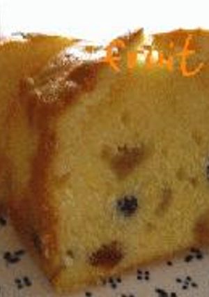 フルーツパウンドケーキ♪-レシピのメイン写真