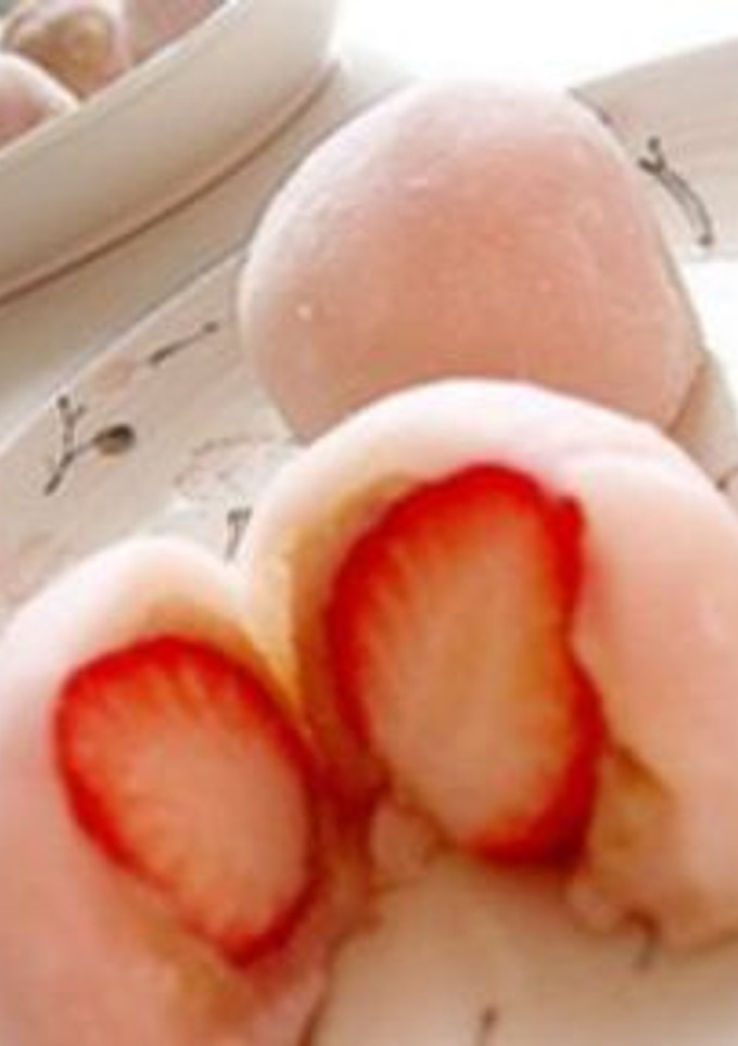 いちご大福-レシピのメイン写真