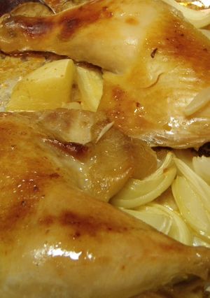 手順は2つ！鶏もも肉のオーブン焼き-レシピのメイン写真