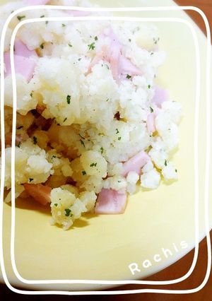 付け合わせやコロッケの具に！ハムポテト♪-レシピのメイン写真