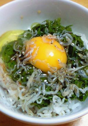 おいし～い！私のめかぶご飯-レシピのメイン写真