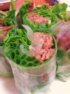 簡単おいしい♪焼肉de生春巻き-レシピのメイン写真