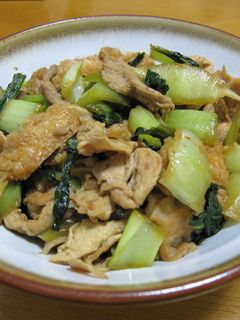 豚肉と青梗菜の炒め煮-レシピのメイン写真