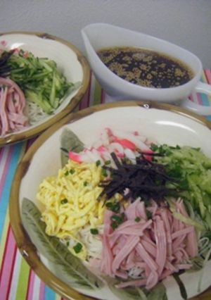 ロコフード・そうめんサラダ-レシピのメイン写真