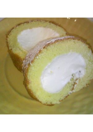 ホットケーキミックスでロールケーキ-レシピのメイン写真