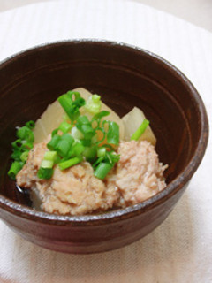 大根と香り肉だんごの煮もの-レシピのメイン写真