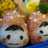 いちごちゃん姉妹のおにぎり*キャラ弁**