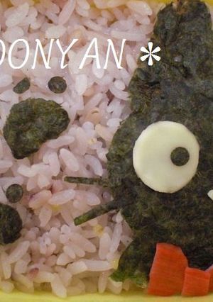 キャラ弁？魔女宅ジジ…似てる？(^^)v-レシピのメイン写真