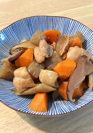 お気楽♪筑前煮👉小鍋で簡単あと一品-レシピのメイン写真