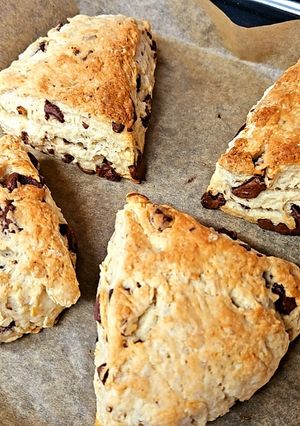 本気のスタバ風チョコスコーン-レシピのメイン写真