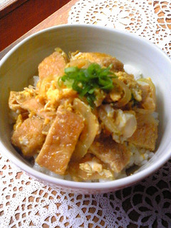 安ウマ♥(。→‿←。)♥ 優しいきつね丼-レシピのメイン写真