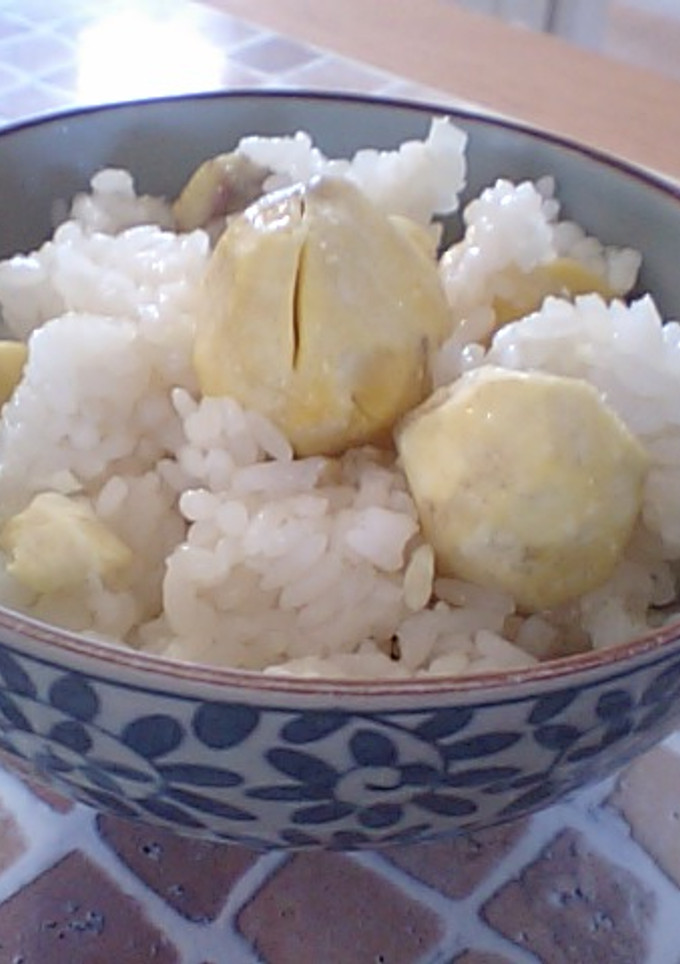 旬☆栗ご飯-レシピのメイン写真