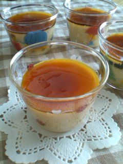 つぶつぶが美味しい♪焼き芋プリン-レシピのメイン写真