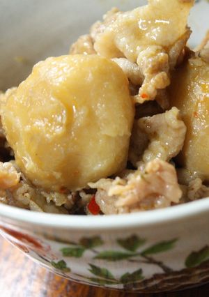 里芋と豚肉のとろっと煮♪-レシピのメイン写真