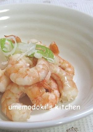 お弁当に「海老のサッと炒め」-レシピのメイン写真