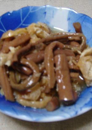 ぜんまいと油揚げの炒め煮-レシピのメイン写真
