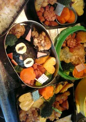 ★簡単遠足キャラ弁♪黒猫のジジ弁当★-レシピのメイン写真