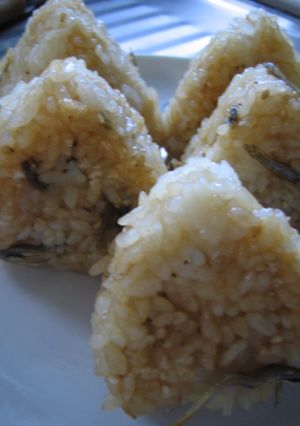 焼きおにぎり★ゴマじゃこ-レシピのメイン写真