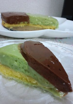 簡単♪∞抹茶ホワイトチョコムースタルト∞-レシピのメイン写真