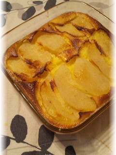 簡単☆ノンバター☆梨とヨーグルトのケーキ-レシピのメイン写真