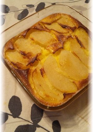 簡単☆ノンバター☆梨とヨーグルトのケーキ-レシピのメイン写真