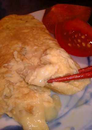 チーズオムレツ♪-レシピのメイン写真