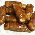 厚揚げの豚肉巻き