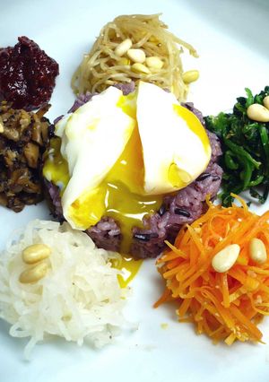 non-oil ピビンパプ-レシピのメイン写真