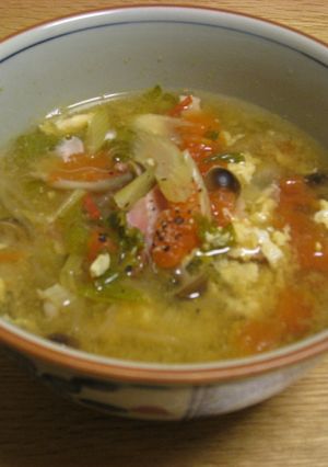 セロリの酸辣湯-レシピのメイン写真