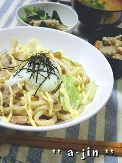 オイスターが引き立つ✿たらこの焼きうどん-レシピのメイン写真