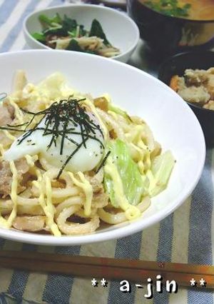 オイスターが引き立つ✿たらこの焼きうどん-レシピのメイン写真