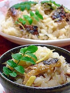 秋の美味しいご飯 さんまご飯-レシピのメイン写真