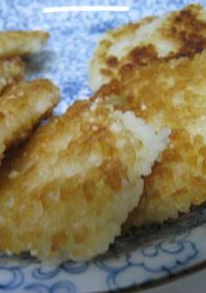 【ご飯＋調味料】お焼き、残りご飯、冷や飯-レシピのメイン写真