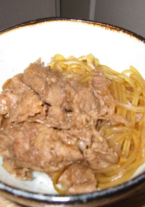我が家の変わり牛丼-レシピのメイン写真