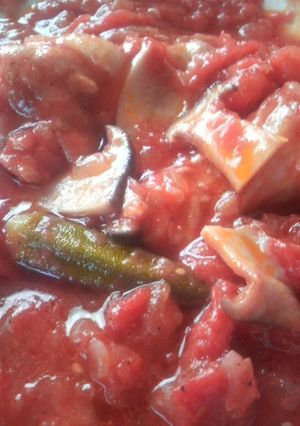 すぐ出来る！ちょい辛鶏肉のトマト煮-レシピのメイン写真