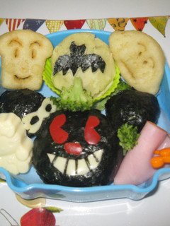 キャラ弁 ミッキー ハロウィン -レシピのメイン写真
