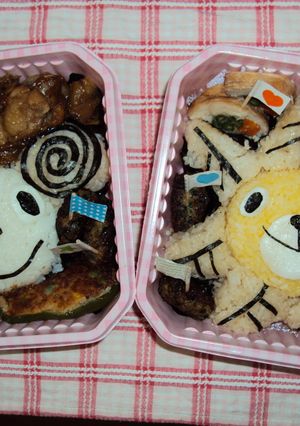 ゴーイングメリーとサウザンドサニー弁当-レシピのメイン写真