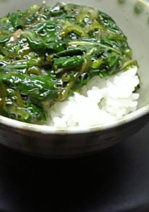 モロヘイヤのネバネバ丼-レシピのメイン写真
