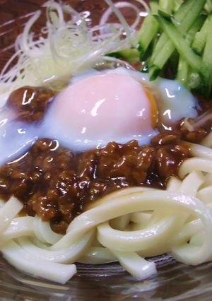 冷凍うどんで☆ジャージャー麺-レシピのメイン写真