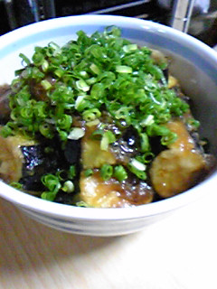 簡単!茄子丼-レシピのメイン写真