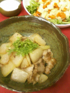 冬瓜と豚肉の炒めもの-レシピのメイン写真
