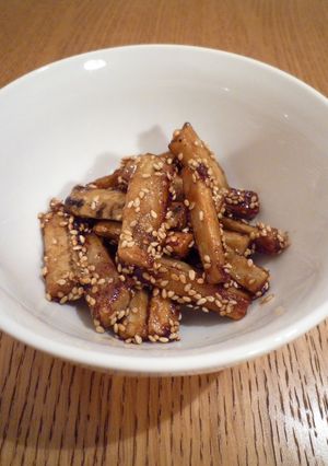 ポリポリごまごぼう-レシピのメイン写真