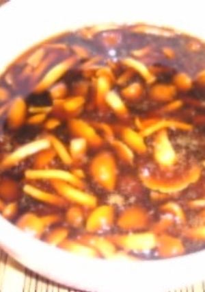 ナメコの醤油煮-レシピのメイン写真